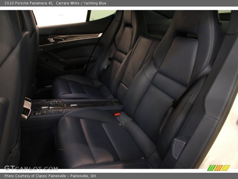 Rear Seat of 2010 Panamera 4S