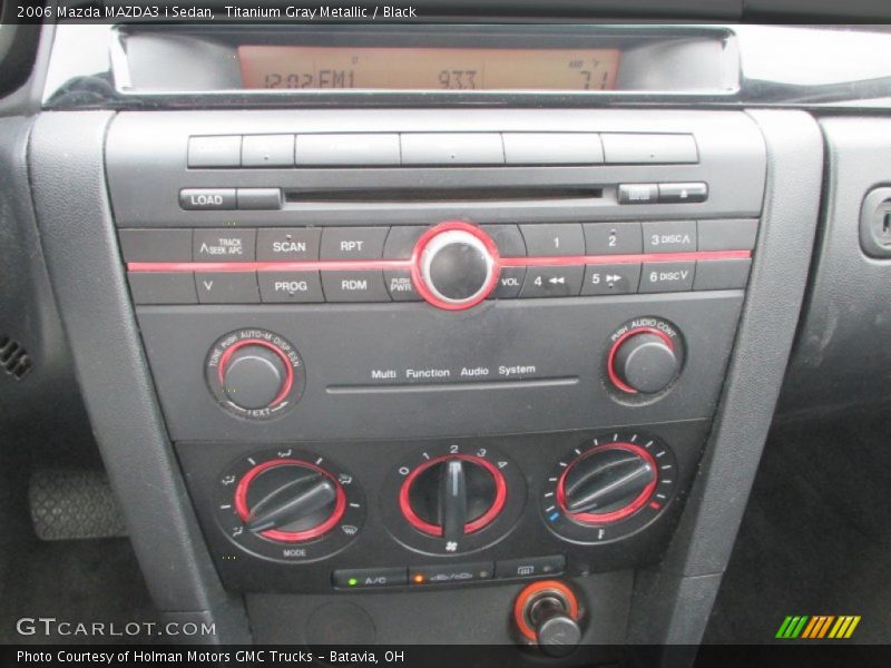 Titanium Gray Metallic / Black 2006 Mazda MAZDA3 i Sedan