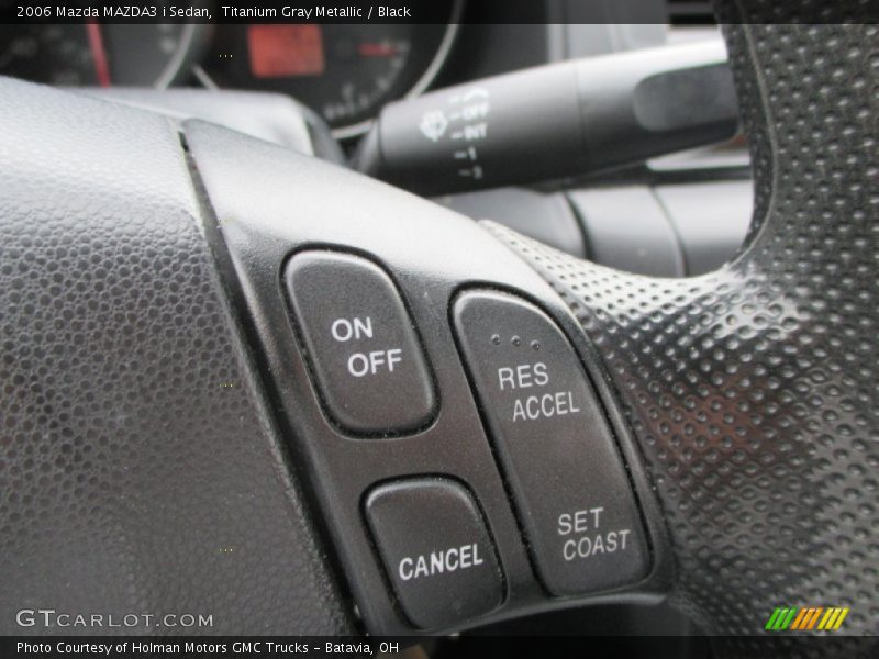 Titanium Gray Metallic / Black 2006 Mazda MAZDA3 i Sedan