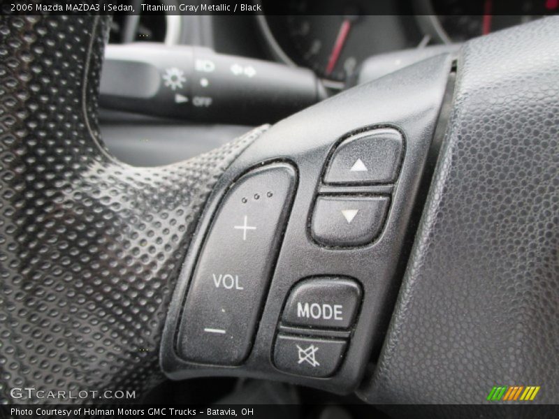 Titanium Gray Metallic / Black 2006 Mazda MAZDA3 i Sedan