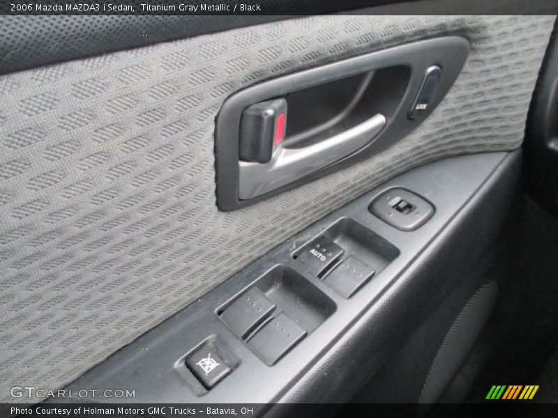 Titanium Gray Metallic / Black 2006 Mazda MAZDA3 i Sedan