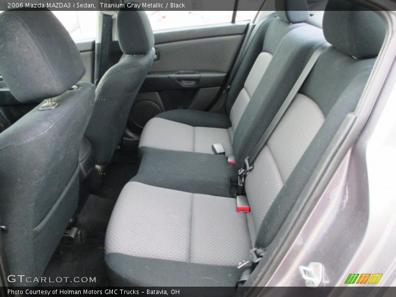 Titanium Gray Metallic / Black 2006 Mazda MAZDA3 i Sedan