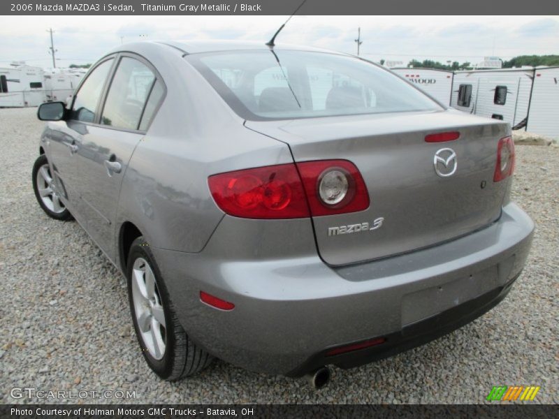 Titanium Gray Metallic / Black 2006 Mazda MAZDA3 i Sedan