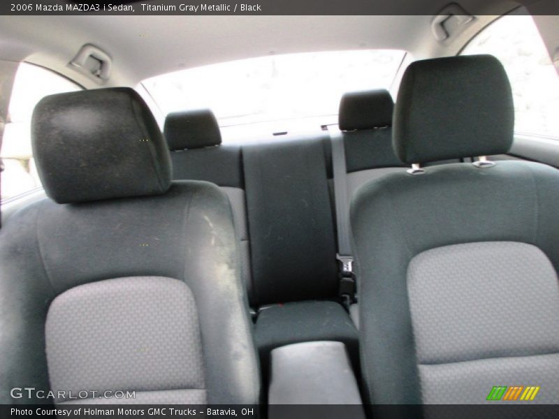 Titanium Gray Metallic / Black 2006 Mazda MAZDA3 i Sedan