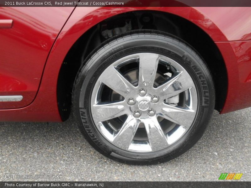 Red Jewel Tintcoat / Cocoa/Cashmere 2011 Buick LaCrosse CXS