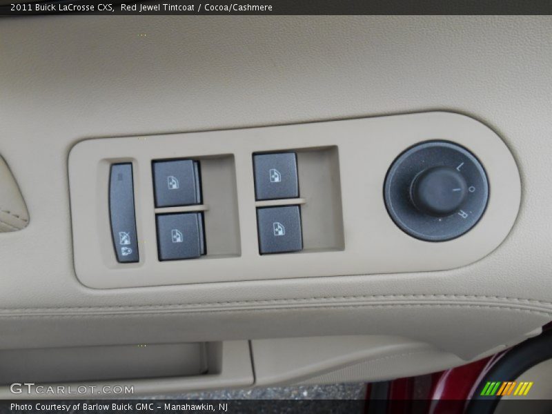Red Jewel Tintcoat / Cocoa/Cashmere 2011 Buick LaCrosse CXS