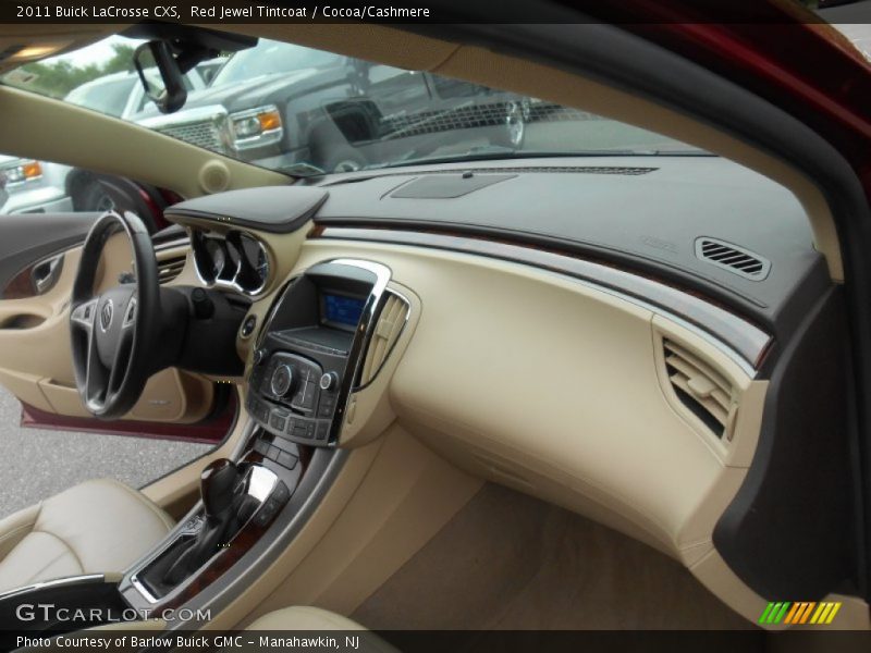 Red Jewel Tintcoat / Cocoa/Cashmere 2011 Buick LaCrosse CXS