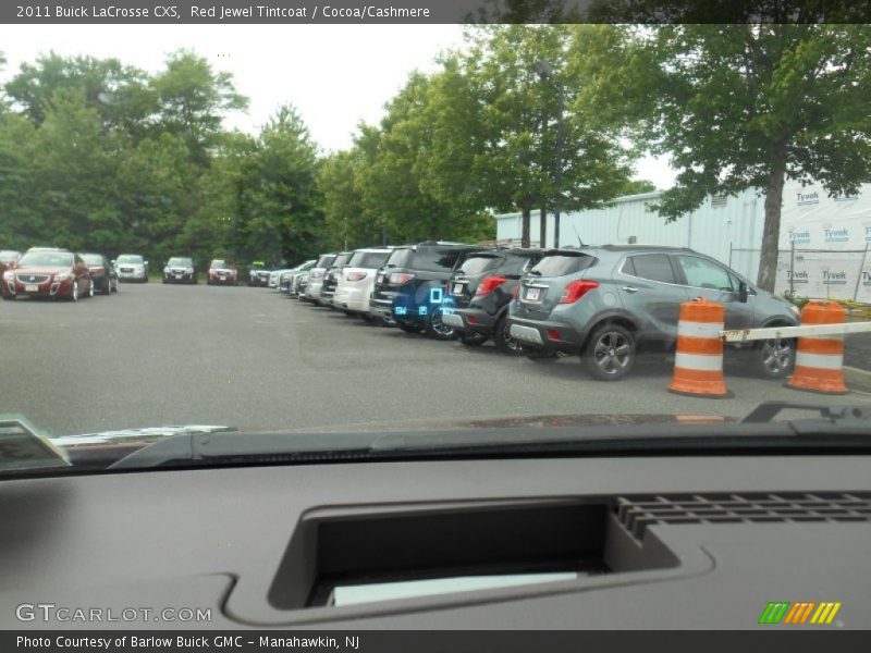 Red Jewel Tintcoat / Cocoa/Cashmere 2011 Buick LaCrosse CXS