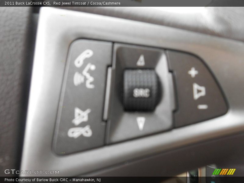 Red Jewel Tintcoat / Cocoa/Cashmere 2011 Buick LaCrosse CXS