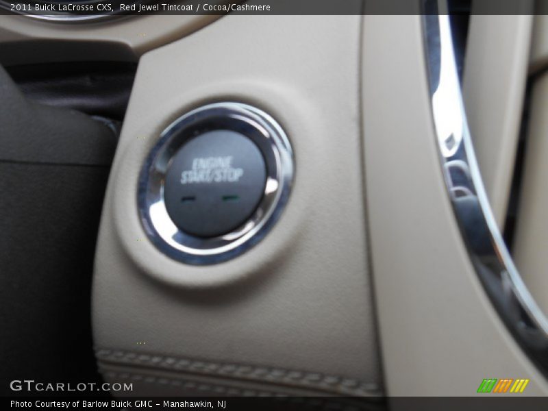 Red Jewel Tintcoat / Cocoa/Cashmere 2011 Buick LaCrosse CXS