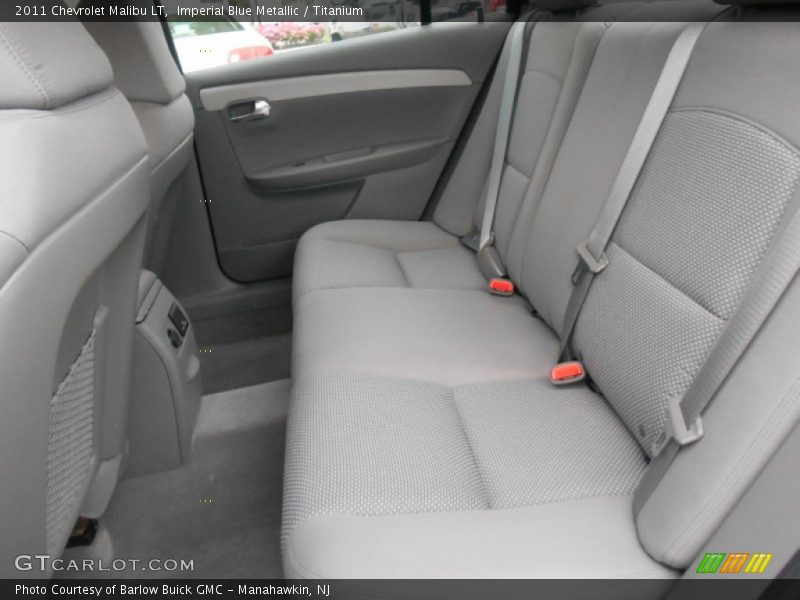 Imperial Blue Metallic / Titanium 2011 Chevrolet Malibu LT