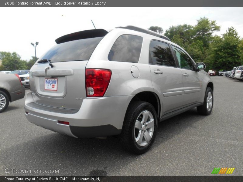 Liquid Silver Metallic / Ebony 2008 Pontiac Torrent AWD