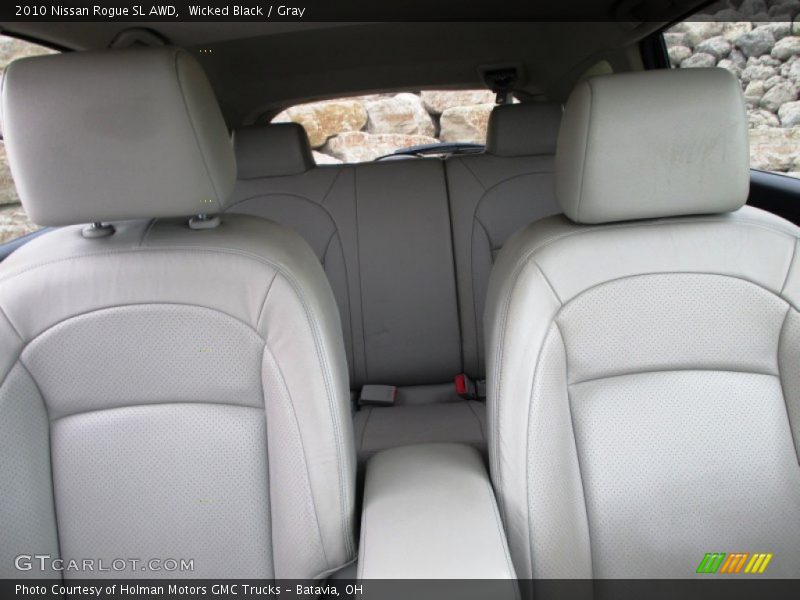 Wicked Black / Gray 2010 Nissan Rogue SL AWD