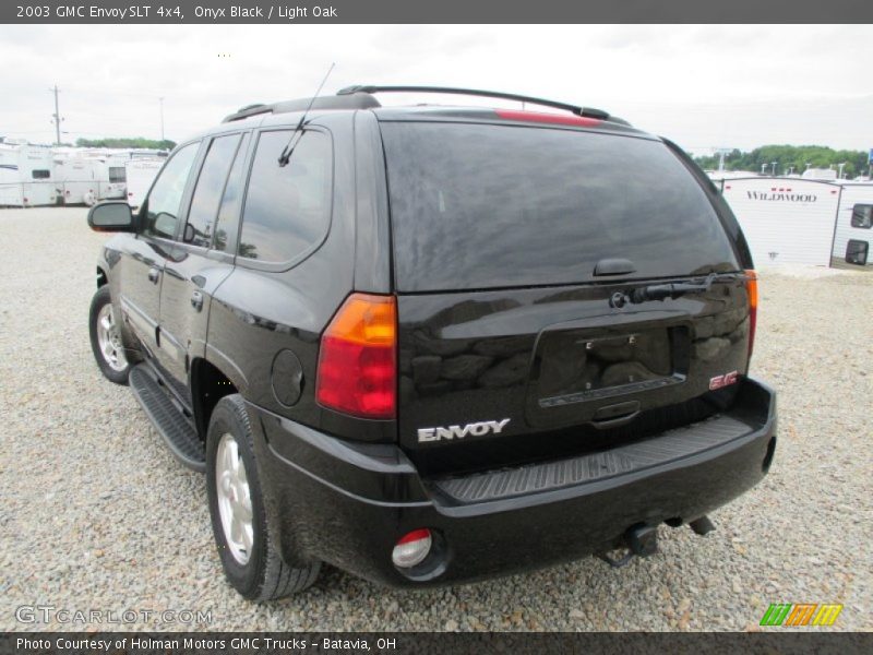 Onyx Black / Light Oak 2003 GMC Envoy SLT 4x4