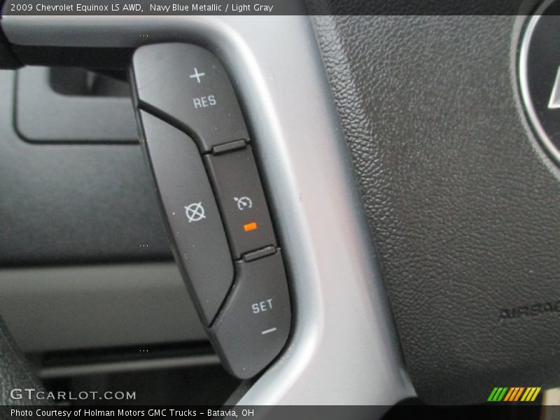 Controls of 2009 Equinox LS AWD