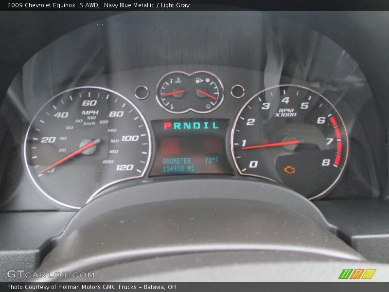  2009 Equinox LS AWD LS AWD Gauges
