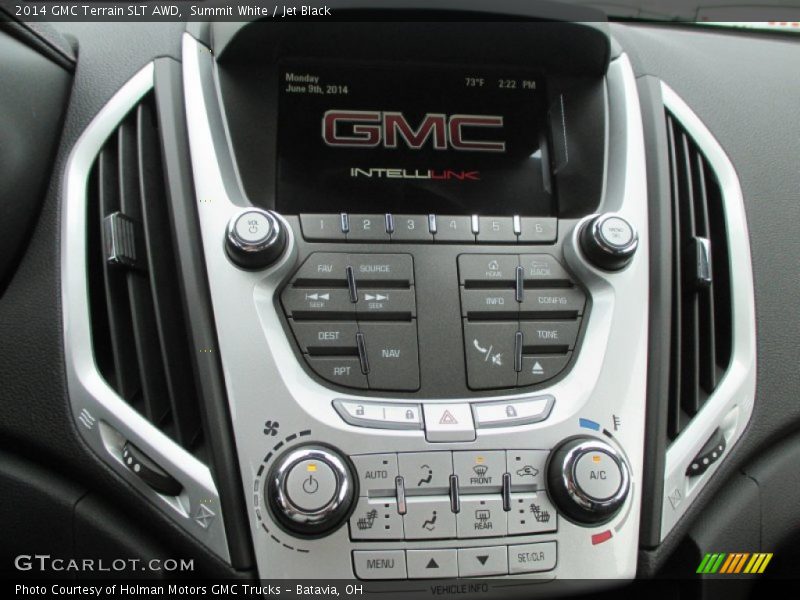 Summit White / Jet Black 2014 GMC Terrain SLT AWD