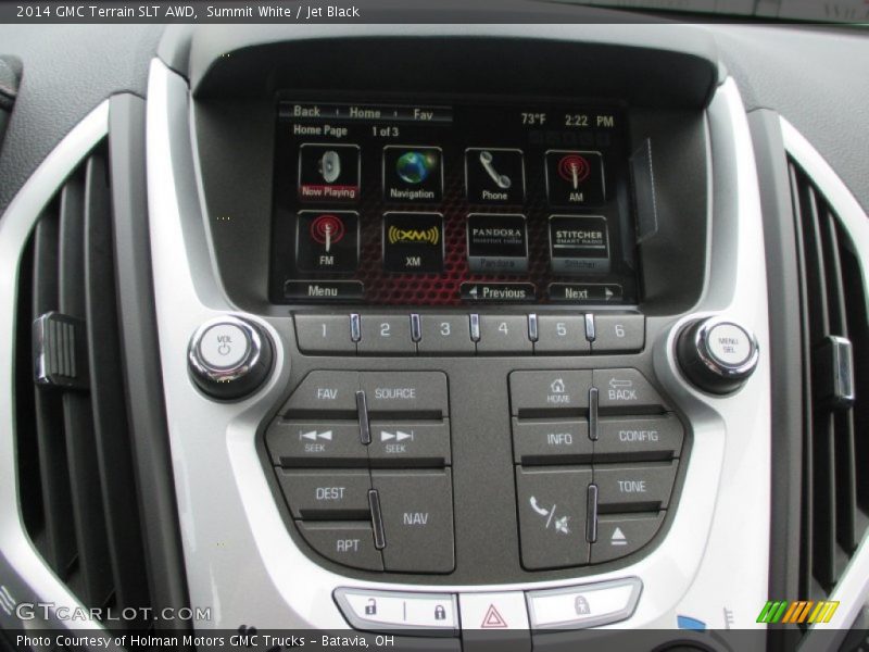 Summit White / Jet Black 2014 GMC Terrain SLT AWD