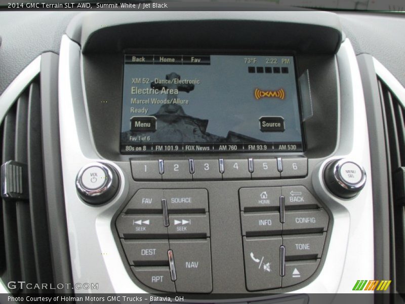 Summit White / Jet Black 2014 GMC Terrain SLT AWD