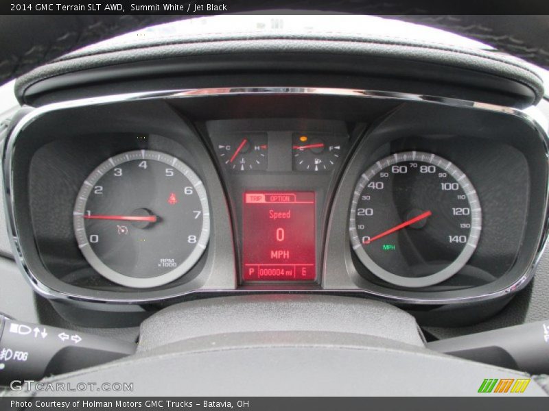 Summit White / Jet Black 2014 GMC Terrain SLT AWD