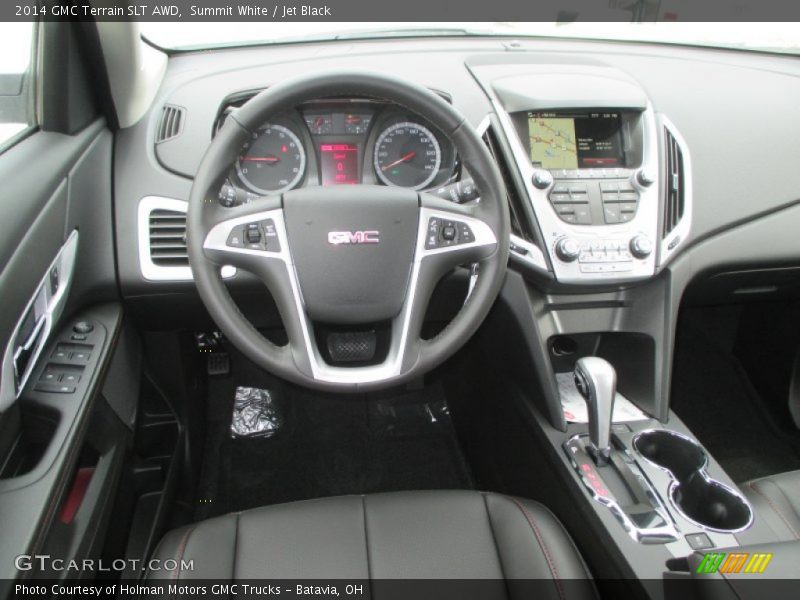 Summit White / Jet Black 2014 GMC Terrain SLT AWD