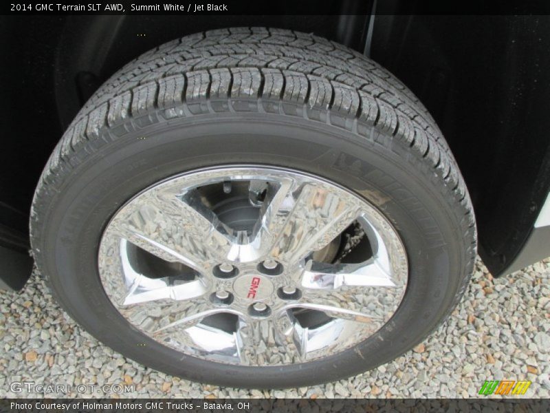 Summit White / Jet Black 2014 GMC Terrain SLT AWD