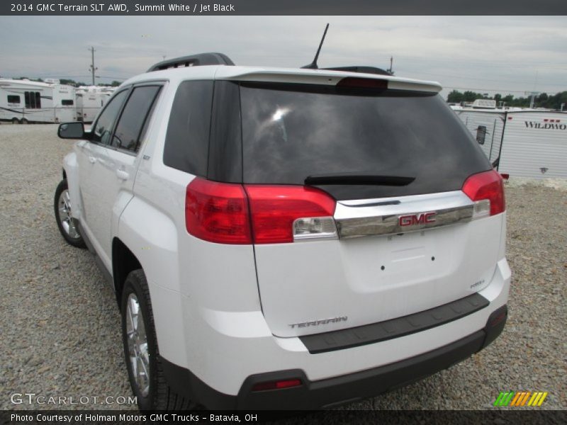 Summit White / Jet Black 2014 GMC Terrain SLT AWD