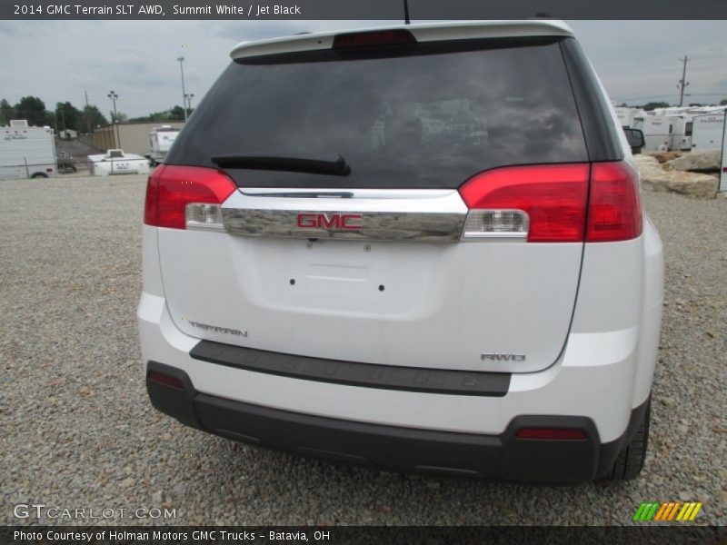 Summit White / Jet Black 2014 GMC Terrain SLT AWD