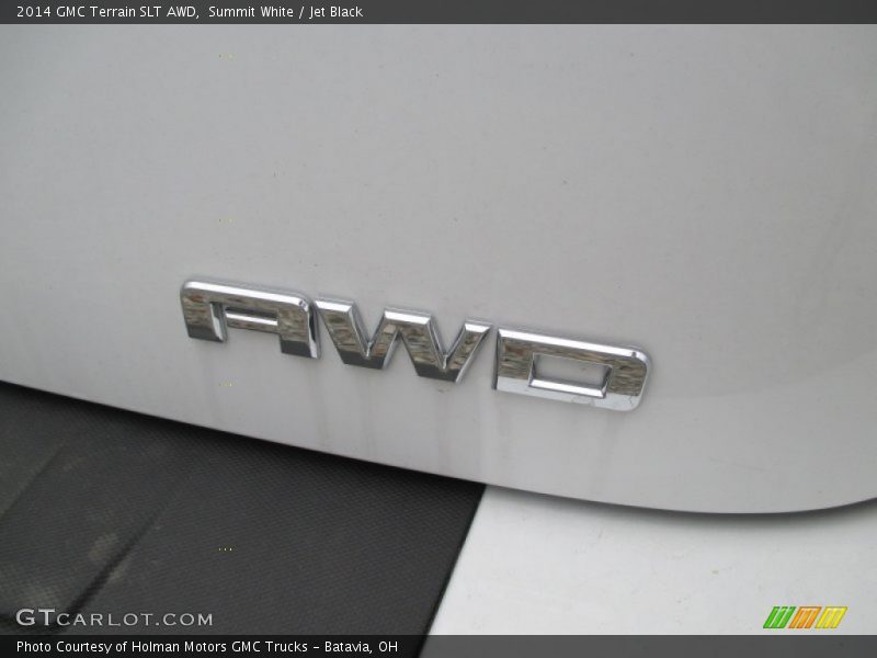 Summit White / Jet Black 2014 GMC Terrain SLT AWD