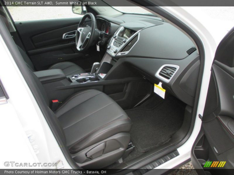 Summit White / Jet Black 2014 GMC Terrain SLT AWD