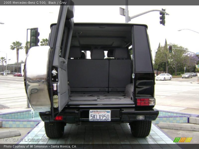 Black / Grey 2005 Mercedes-Benz G 500