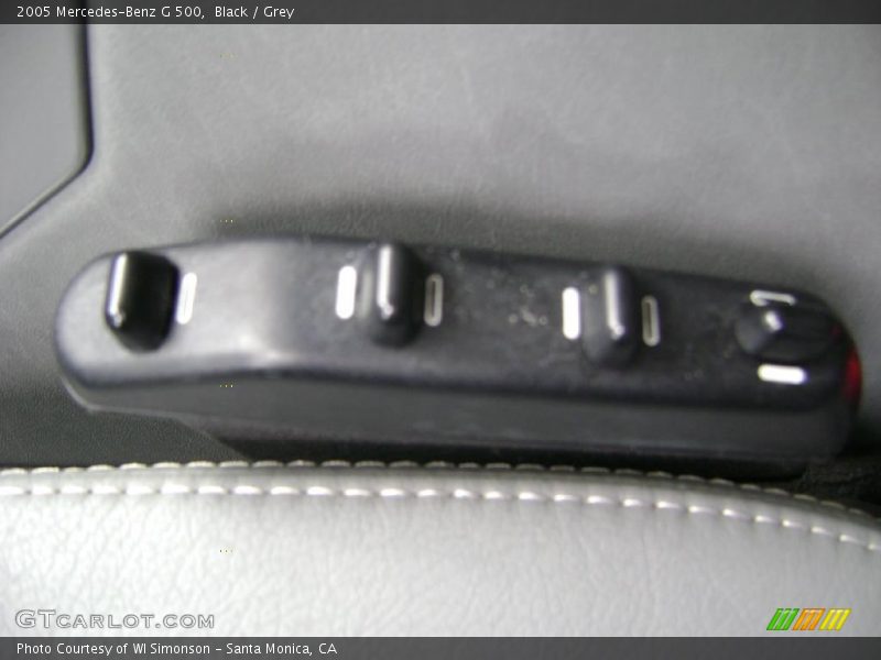 Black / Grey 2005 Mercedes-Benz G 500