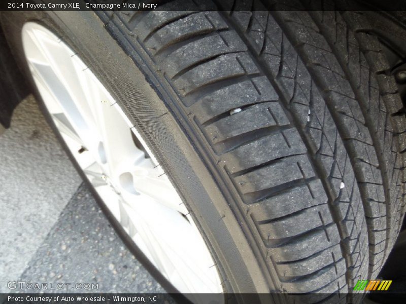 Champagne Mica / Ivory 2014 Toyota Camry XLE