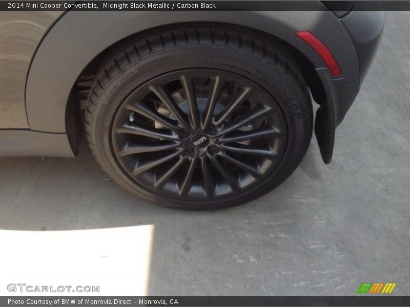 Midnight Black Metallic / Carbon Black 2014 Mini Cooper Convertible