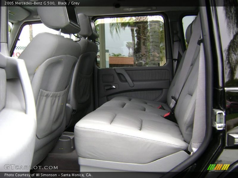 Black / Grey 2005 Mercedes-Benz G 500