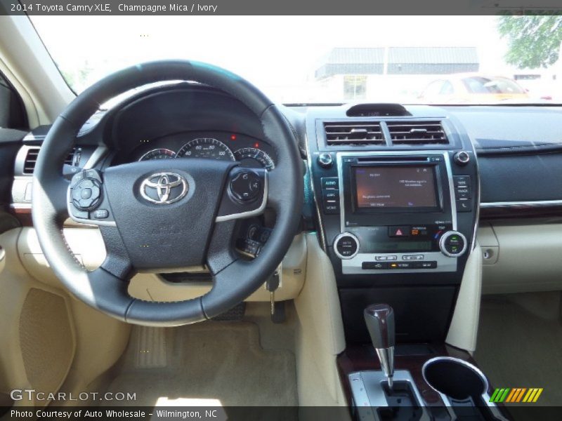 Champagne Mica / Ivory 2014 Toyota Camry XLE