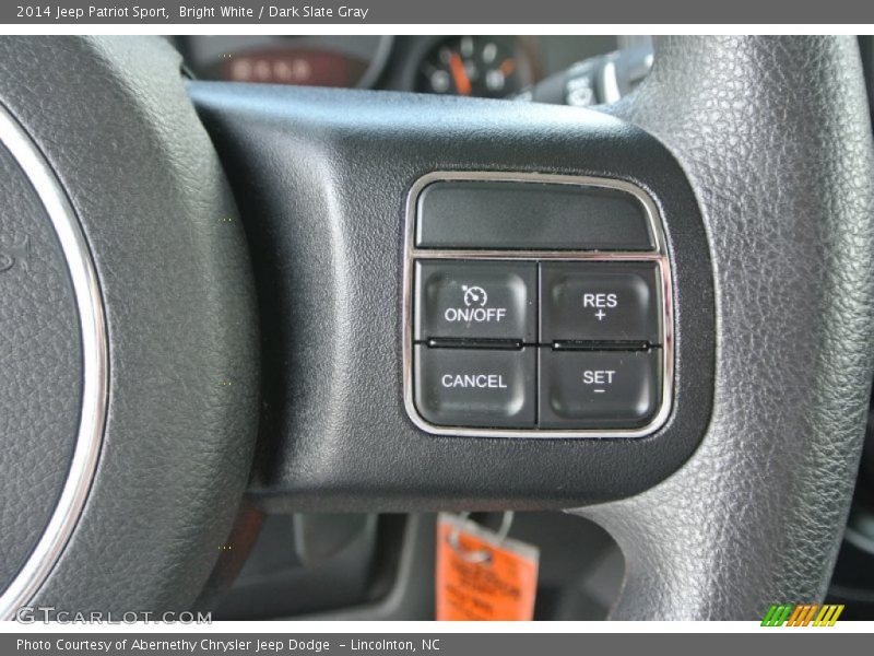 Bright White / Dark Slate Gray 2014 Jeep Patriot Sport