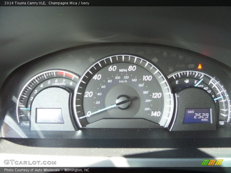 Champagne Mica / Ivory 2014 Toyota Camry XLE