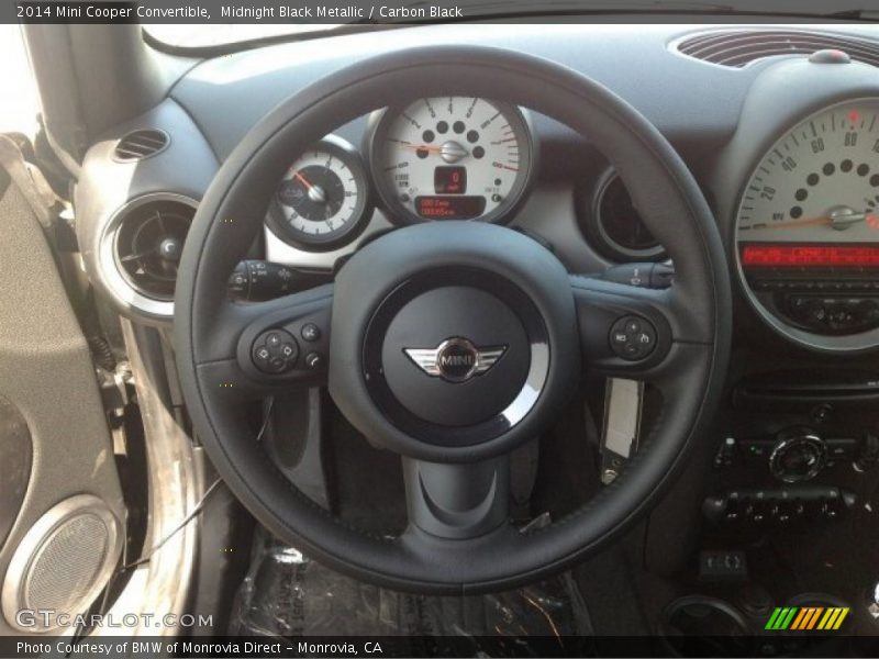 Midnight Black Metallic / Carbon Black 2014 Mini Cooper Convertible