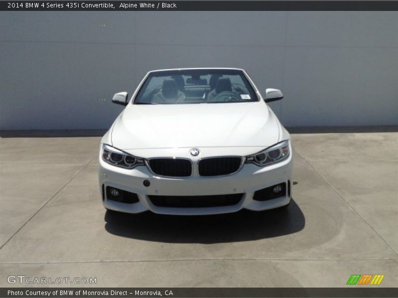 Alpine White / Black 2014 BMW 4 Series 435i Convertible