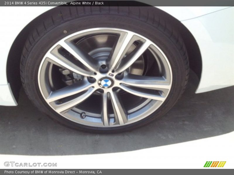 Alpine White / Black 2014 BMW 4 Series 435i Convertible