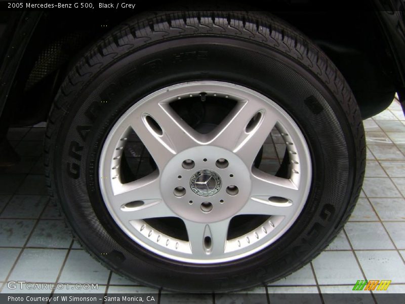 Black / Grey 2005 Mercedes-Benz G 500