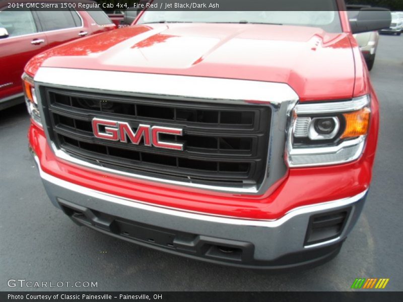 Fire Red / Jet Black/Dark Ash 2014 GMC Sierra 1500 Regular Cab 4x4