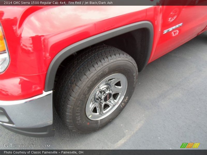 Fire Red / Jet Black/Dark Ash 2014 GMC Sierra 1500 Regular Cab 4x4
