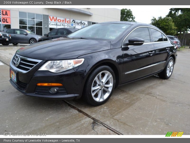 Deep Black / Black 2009 Volkswagen CC Luxury