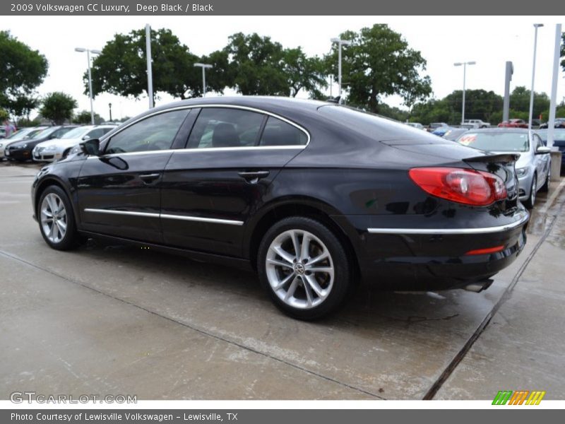Deep Black / Black 2009 Volkswagen CC Luxury