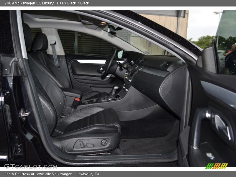 Deep Black / Black 2009 Volkswagen CC Luxury