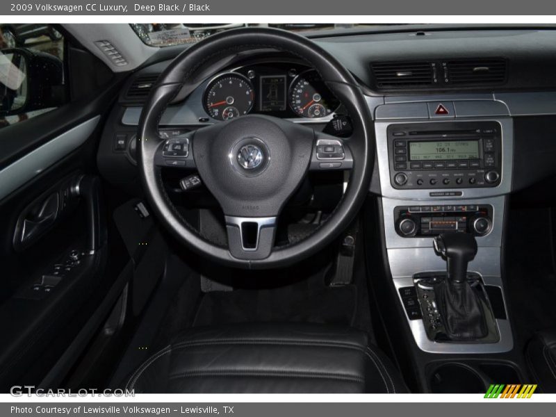Deep Black / Black 2009 Volkswagen CC Luxury