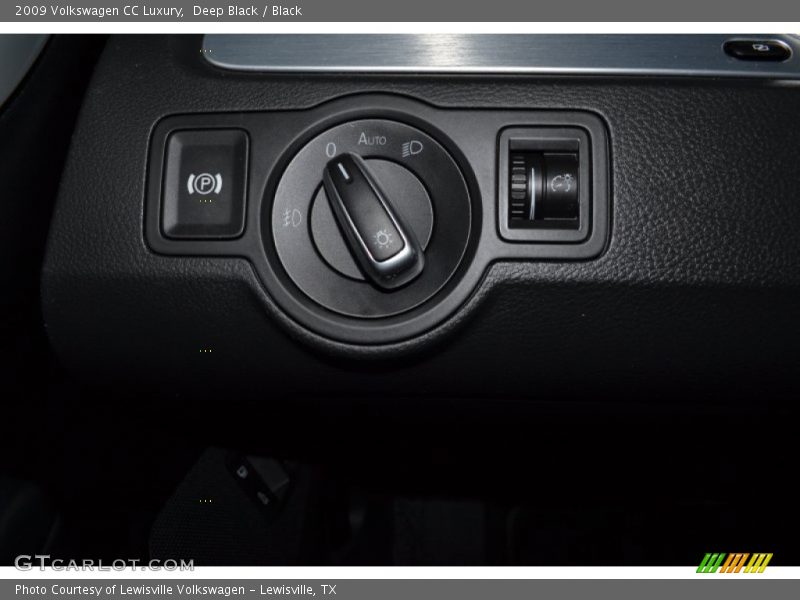 Deep Black / Black 2009 Volkswagen CC Luxury