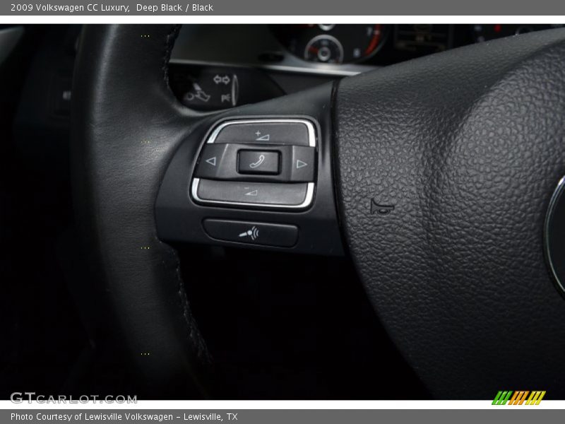 Deep Black / Black 2009 Volkswagen CC Luxury